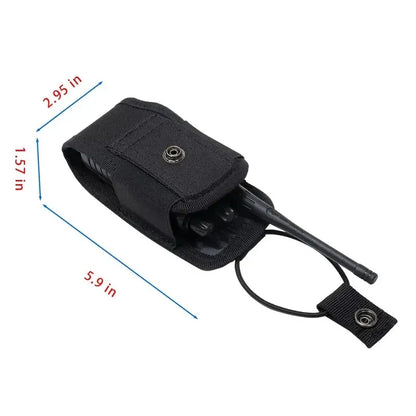 1/3pc Tactical Molle Radio Walkie Talkie Pouch Holder Pocket Waist Bag Portable Interphone Holster Carry Bag for Hunting Camping