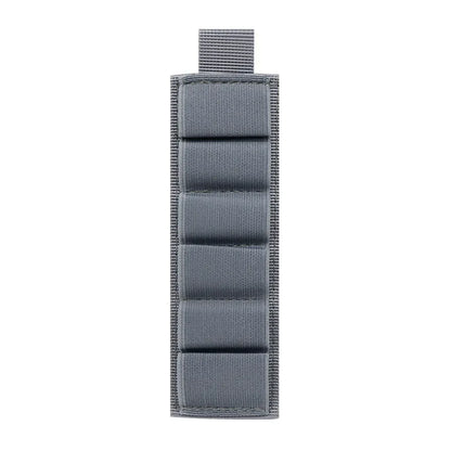 6 Round Shotgun Buttstock Shell Holder 12GA Gun Ammo Pouch Rifle Stock Shotshell Bullet Case Hunting Accessories Bag
