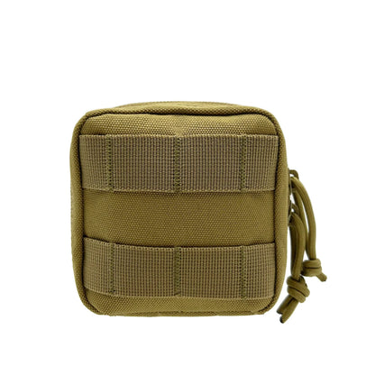 Tactical Small Molle Pouch Mini Utility Bag Removable Clear Pocket EDC Tool Compass Medical Storage Belt Bag Hunting Accessories