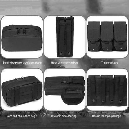 2 Nylon Tactical Vest Body Armor Hunting Carrier Airsoft Accessories Men Combat  Camo Military Army Vest Outdoor CS Hunting