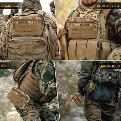 Tactical Molle EDC Waist Pack Utility Medical Phone Pouch Outdoor Hunting Bag