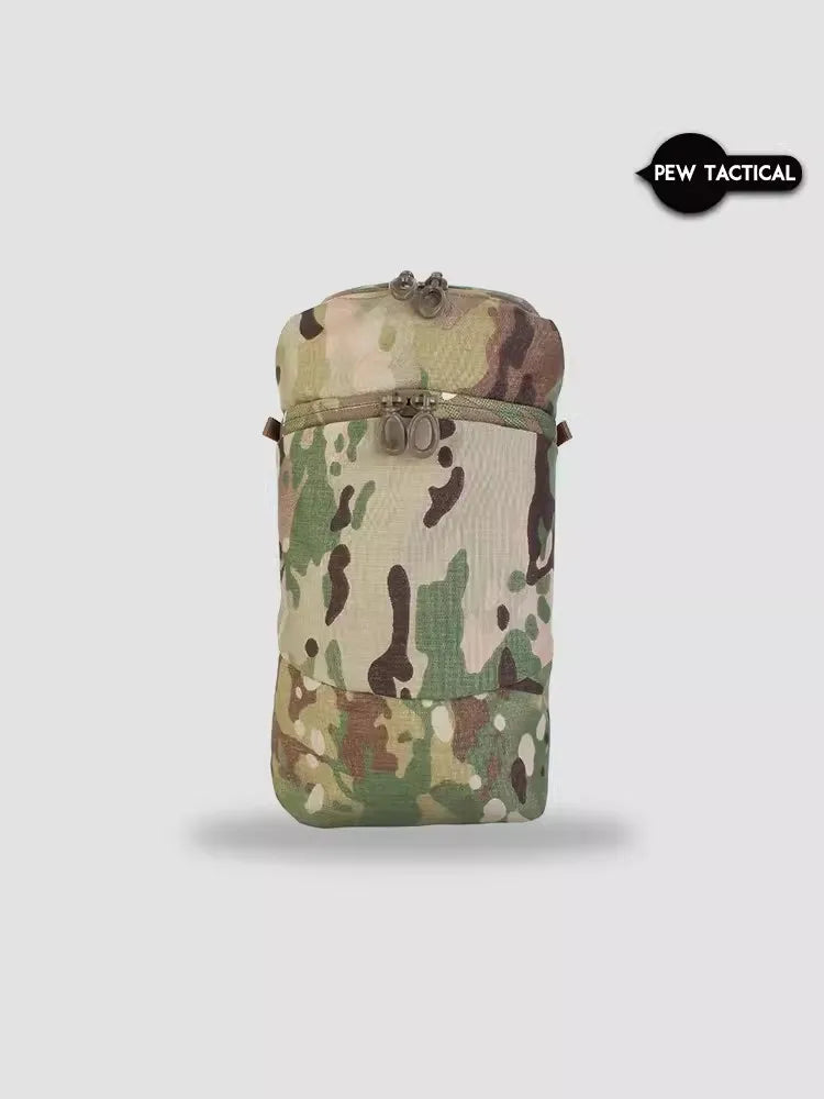 PEW TACTICAL Ferro Style General Purpose Pocket - 12x5 Vertical Debris Bag Molle Backboard Accessory Set PH82