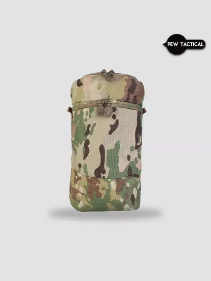 PEW TACTICAL Ferro Style General Purpose Pocket - 12x5 Vertical Debris Bag Molle Backboard Accessory Set PH82