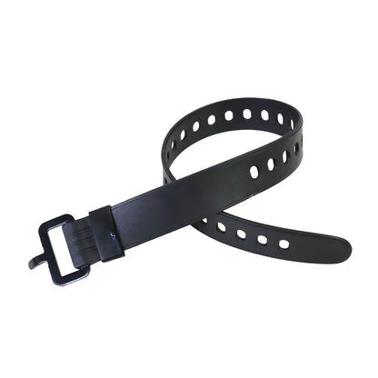 Travel Tied Belt Durable Rubber Cargo Tie Down Luggage Lash Belt Strap Camping Hiking Cargo Storage Belt Buckle