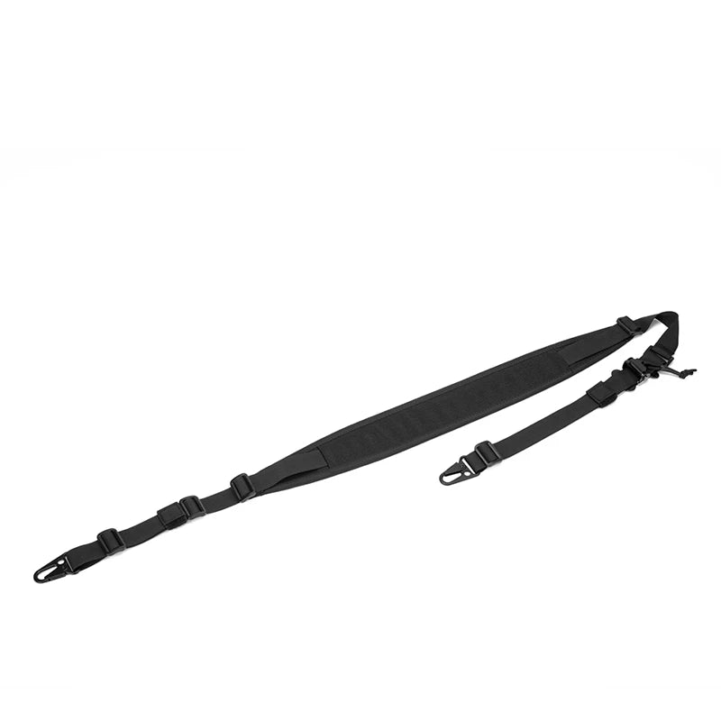 Tactical Rifle Sling Modular Strap Removable 2 Point / 1 Point 2.25" Padded Combat Shooting Hunting Accessories