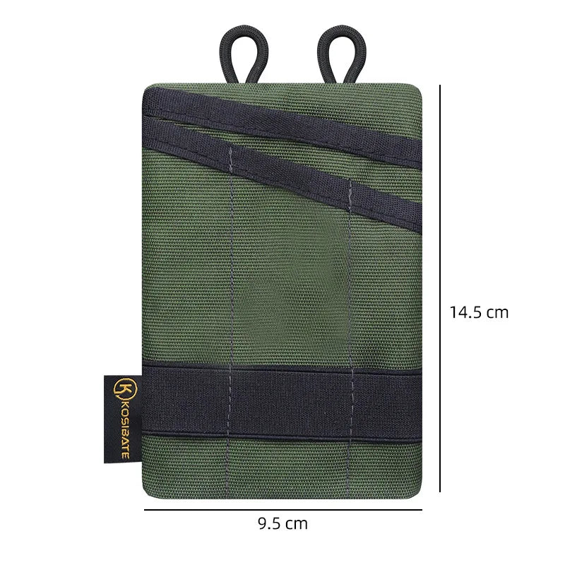OPHIDIAN Compact Organization Bag Molle Bag Mini Wallet Card Key Waist Belt Bag Camping Hiking Hunting Outdoor Coin Purse EDC St