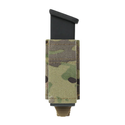 FAST 9MM Pistol Single/Double Magazine Pouch MOLLE Mag Pouch with Quick Release Kydex Insert for  M9 P226 HK USP
