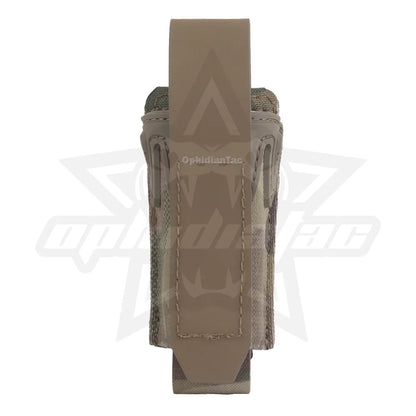 9MM Airsoft Magazine Pouch Pistol Magazine Pouch with Protective Cover Quick Release Belt Gear for AR15