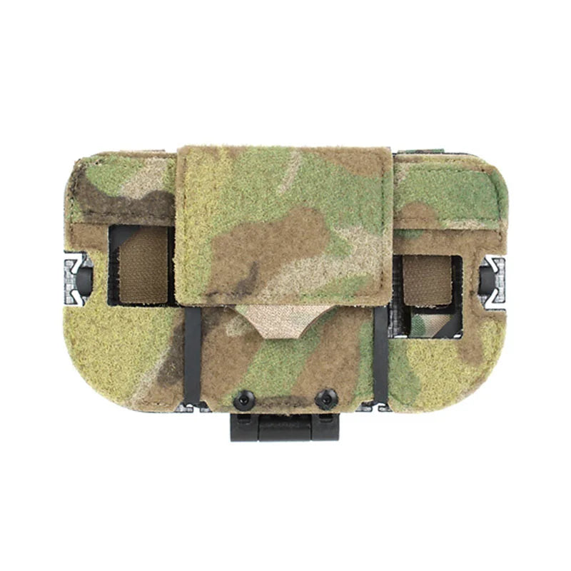 Tactical Hunting Vest Chest Molle Bag Mobile Phone Bracket Pouch
