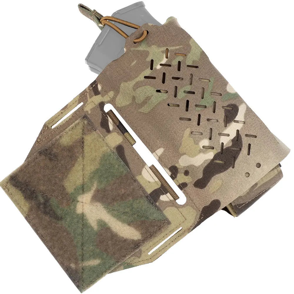 MK2 Tactical Expander Wing Pouch Radio Holder Wingman Pouch Magazine Storage Bungee Cord Micro Fight Chassis Chest Rig