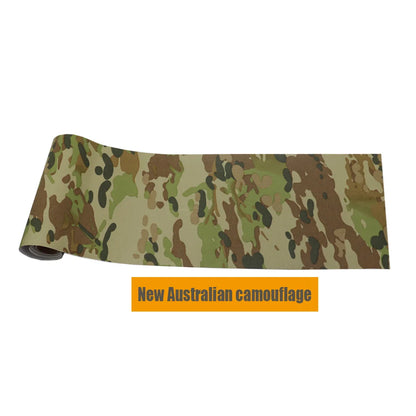Tactical Self-Adhesive Tape Multifunctional Strong Camouflage Stickers For DIY Phone Case ，Flashlight，Optics，knives，Outdoor Tool