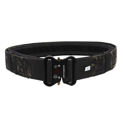 High Quality Tactical 2 inch Combat Belt Quick Release Metal Buckle MOLLE Mens Belts Camo 3415