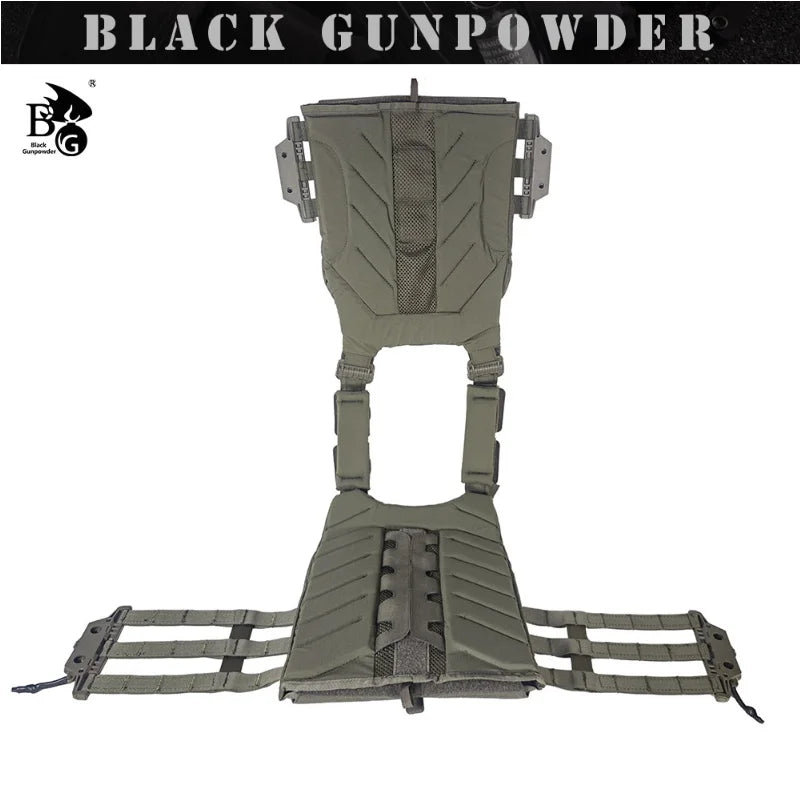 Y DONG Third generation laser cutting RG color 500D anti infrared flame retardant tactical quick detachable lightweight PC vest