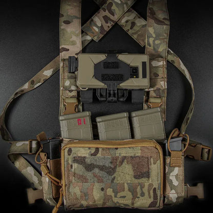 Tactical Thorax MOLLE Placard Chest Rig Expansion Plate EUD Bridge Molle Panel for D3CRM D3CRX Vest Hunting Airsoft Accessories