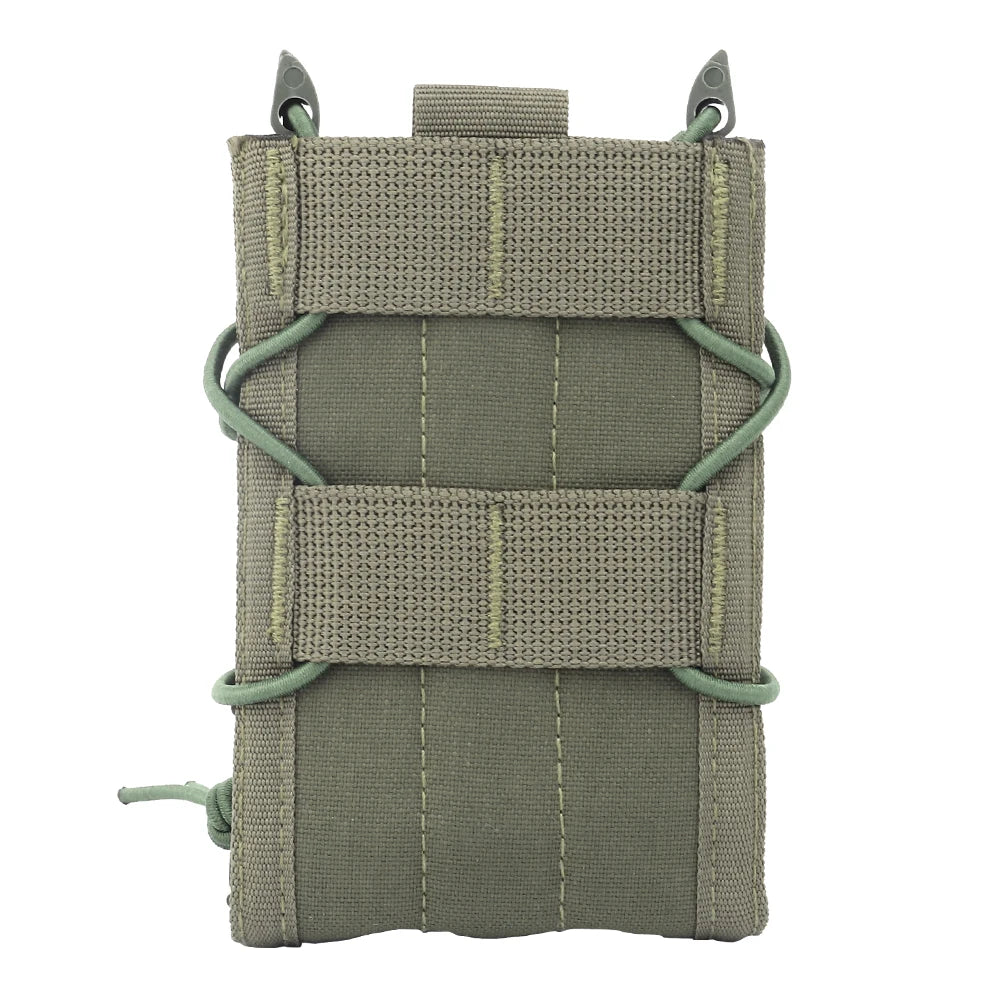Tactical Molle Single Open-Top Mag Pouch for M4 M14 M16 AR15 G36 Magazines MOLLE Belt Attach Mag Carrier