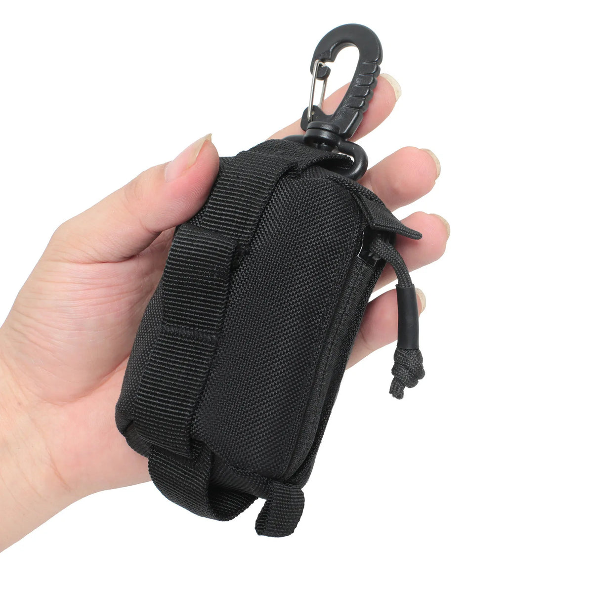 Tactical EDC Pouch Zipper Key Card Holder Pouch Coin Purses Wallet Small Bag Organizer Outdoor Key Bag