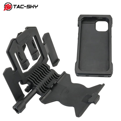 TAC-SKY Tactical Vest Phone Case with Mount for iPhone 14 Series & iPhone 15 Series Phones（for iPhone 14 15/ Plus/Pro/ Pro Max）