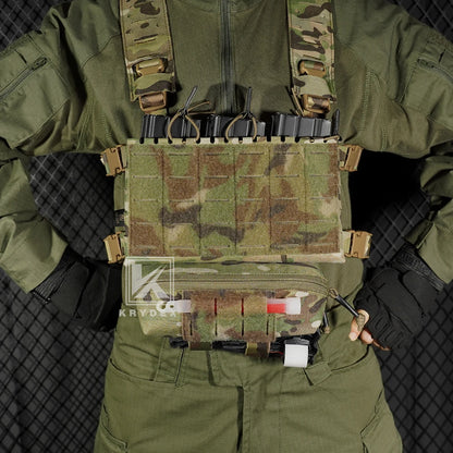 KRYDEX Tactical Mini Dangler Dump Drop Pouch Fanny Pack Tool Storage Bag for JPC CPC LBT D3CR MK3 MK4 Chest Rig Vest Accessories