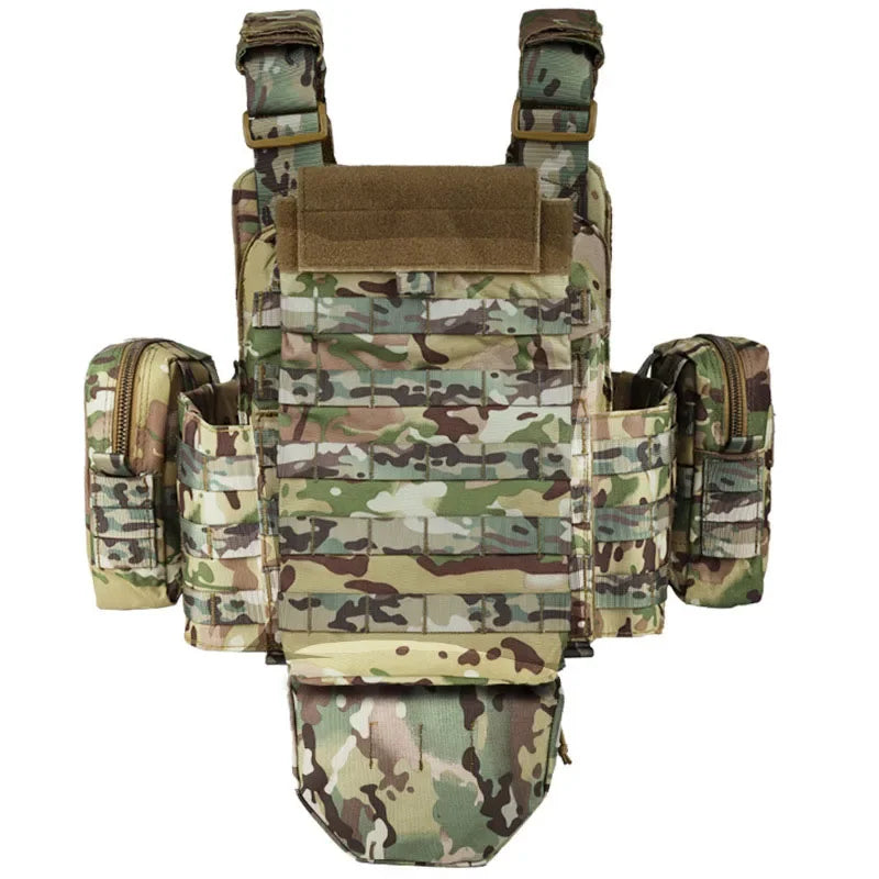 Quick-release Hunting Vest Molle Multifunctional Outdoor Tactical Vest YAKEDA Vest With Detachable and Expandable Shoulder Strap