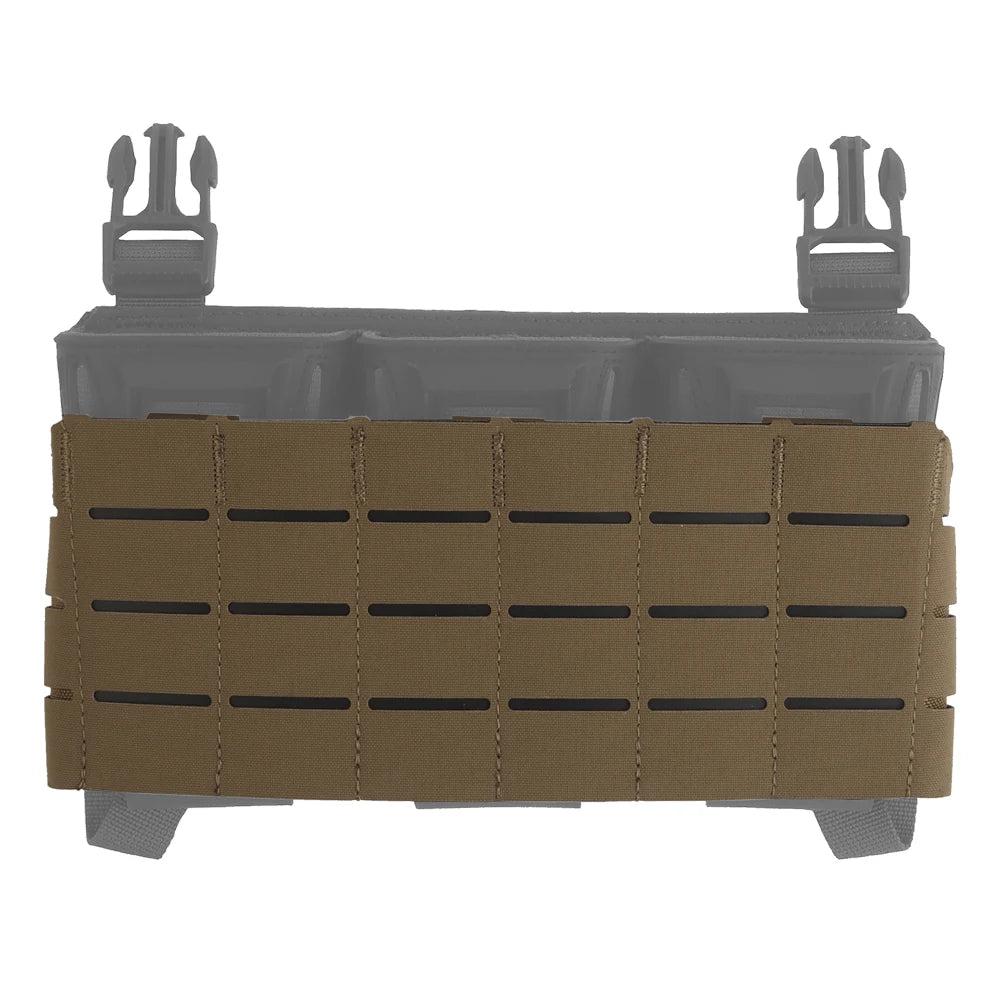 Tactical MOLLE Plate For Multi-caliber Triple Mag Pouch Placard 2nd Layer Expand Outdoor Hunting Vest Plate Carrier Accessories
