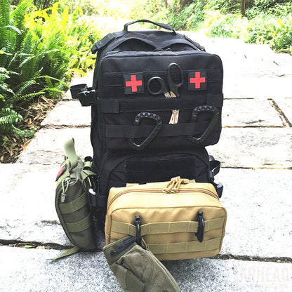 New Molle EDC Pouch Utility Medical Bag EMT Organizer Outdoor Emergency Pack Fist Aid Kit Bag Camping Hiking Hunting Accessories