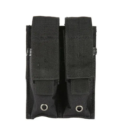 Tactical Magazine Pouch Double Pistol Mag Bag Molle Flashlight Pouch Torch Holder Case Outdoor Hunting Knife Holster