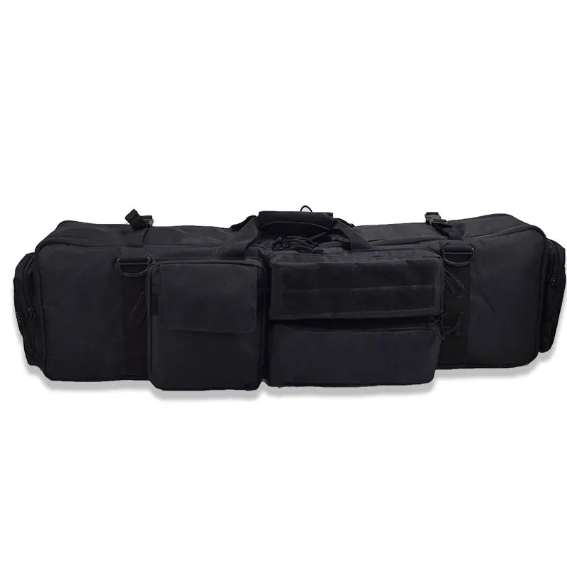 1000D Nylon M249 Tactical Gun Bag Heavy Duty Airsoft Air Gun Carry Case with Shoulder Strap for Hunting Equipment