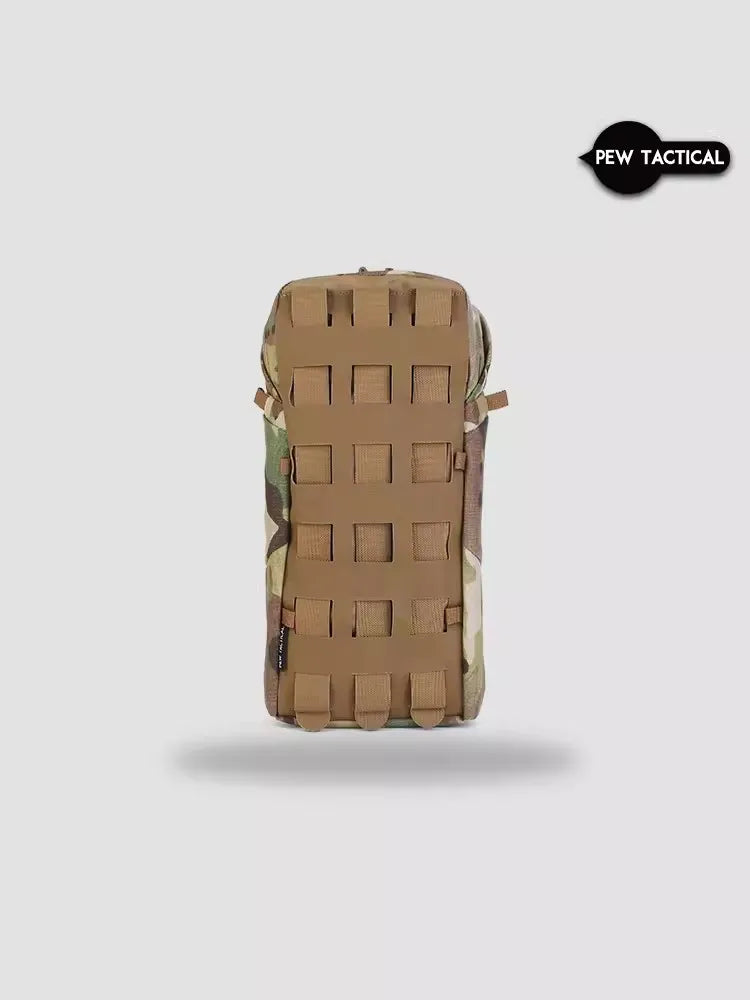 PEW TACTICAL Ferro Style General Purpose Pocket - 12x5 Vertical Debris Bag Molle Backboard Accessory Set PH82