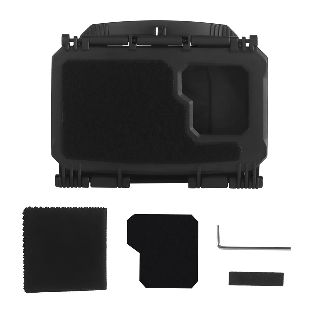 Tactical Navigation Board Storage Box V2 PLUS MOLLE Phone Holder Hunting Plate Carrier Equipment Airsoft New Style Training Gear