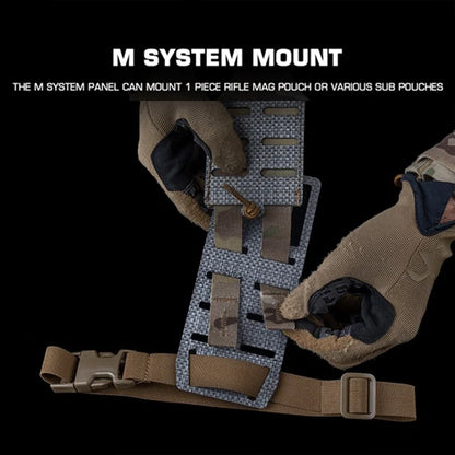 Mid Ride Drop Leg Magazine Holder Adjustable Waist Mount System for Airsoft Battle Belt Essentials