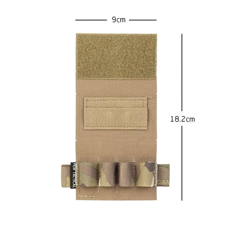 Outdoor Tactical Helmet Battery Case Pouch Battery Storage Bag for CR2 CAR123A 5 #