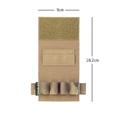 Outdoor Tactical Helmet Battery Case Pouch Battery Storage Bag for CR2 CAR123A 5 #