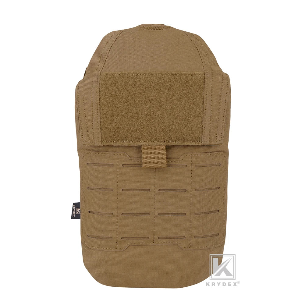 KRYDEX Tactical 1.5L Hydration Bladder Pouch Low Profile Hydra Carrier Pack MOLLE Water Bag Outdoor Hiking Travel Accessories