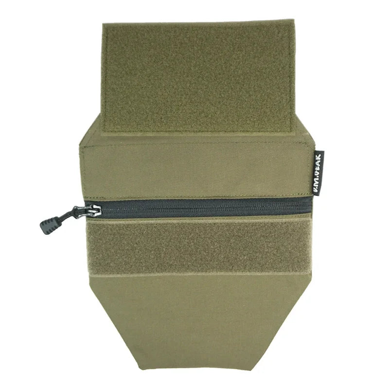 Tactical Abdominal Bag Vest Laser Cutting Molle Pouch Expansion Conversion Protect Bag Accessories