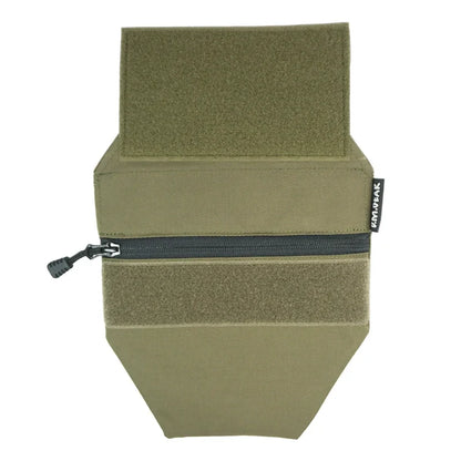 Tactical Abdominal Bag Vest Laser Cutting Molle Pouch Expansion Conversion Protect Bag Accessories