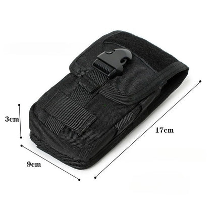 1000DTactical Double-layer Phone Pouch Hunting Camouflage Molle Bags Outdoor Hunting Molle Fanny Bag Waist Bag Outdoor Sport Bag