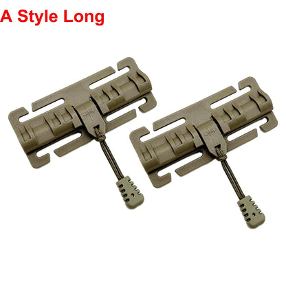 Tacticals Vest Quick Release Buckle Shoulder Webbing MOLLE  Side Belt Install Adapter Set Airsoft Vest Hunting Vest Accessories
