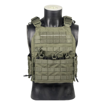 Quick Release Tactical Vest Lightweight Airsoft Vest Nylon Multifunctional Plate Carrier–Mission-Ready, Built for Speed
