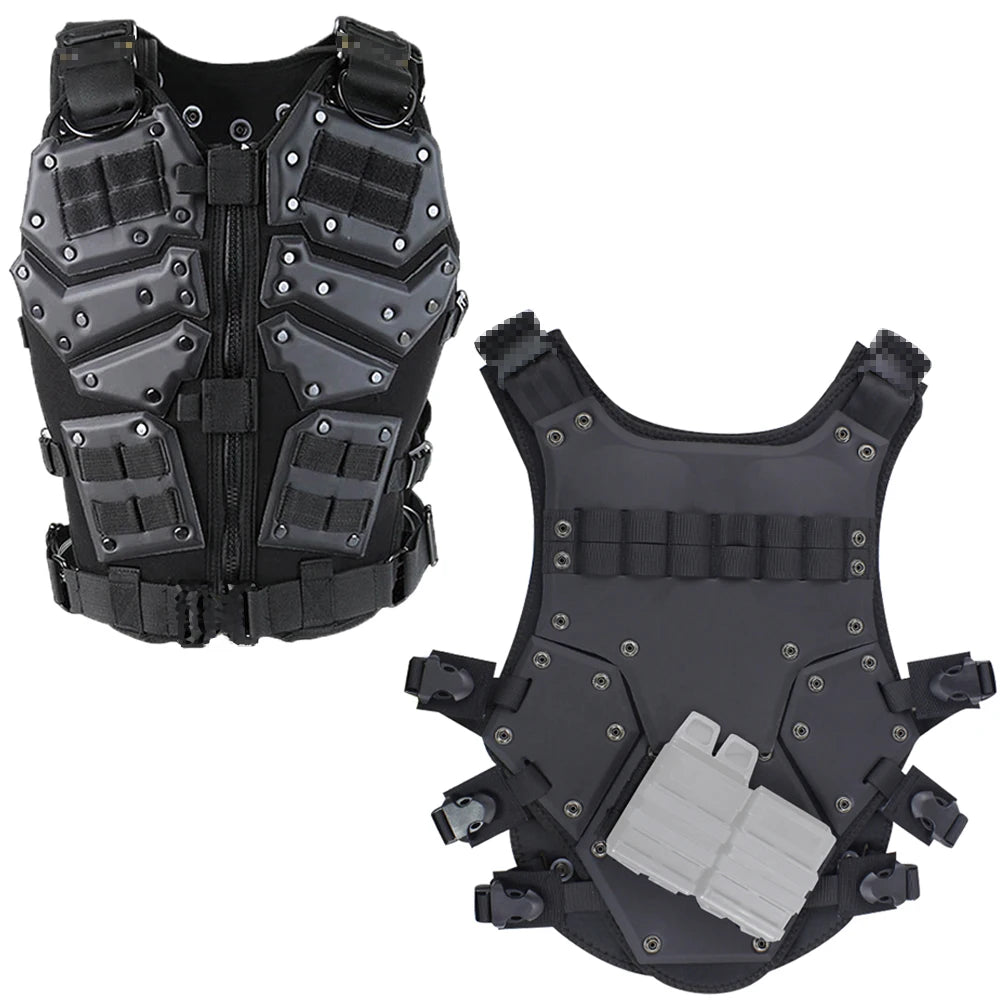 Tactical TF3 Vest Airsoft Body Armor MOLLE Hunting Vest Plate Carrier Multi-purpose Outdoor Motorcycle Cycling Protective Armors