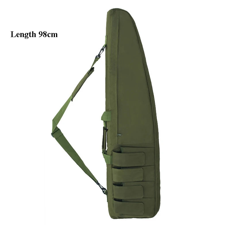 70cm / 98cm / 115cm Tactical Gun Bag Heavy Duty Long Gun Carry Case Outdoor Hunting Gun Shoulder Bag CS Gun Holster