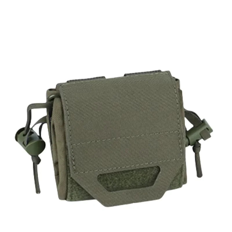 Molle Tactical Foldable Recycling Bag Dump Pouch MOLLE Drop Pouch durable Mini Magazine Utility Pouch