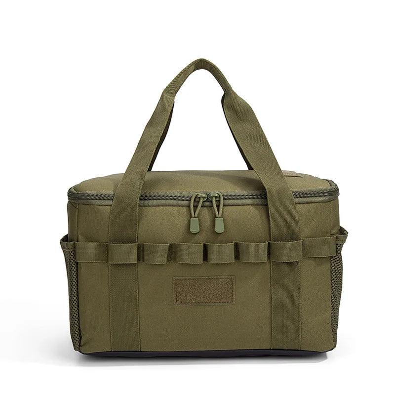 Outdoor Camping Picnic Bag, Foldable Portable Tool Storage Bag, Men's Tactical Camouflage Hunting Pistol Holster