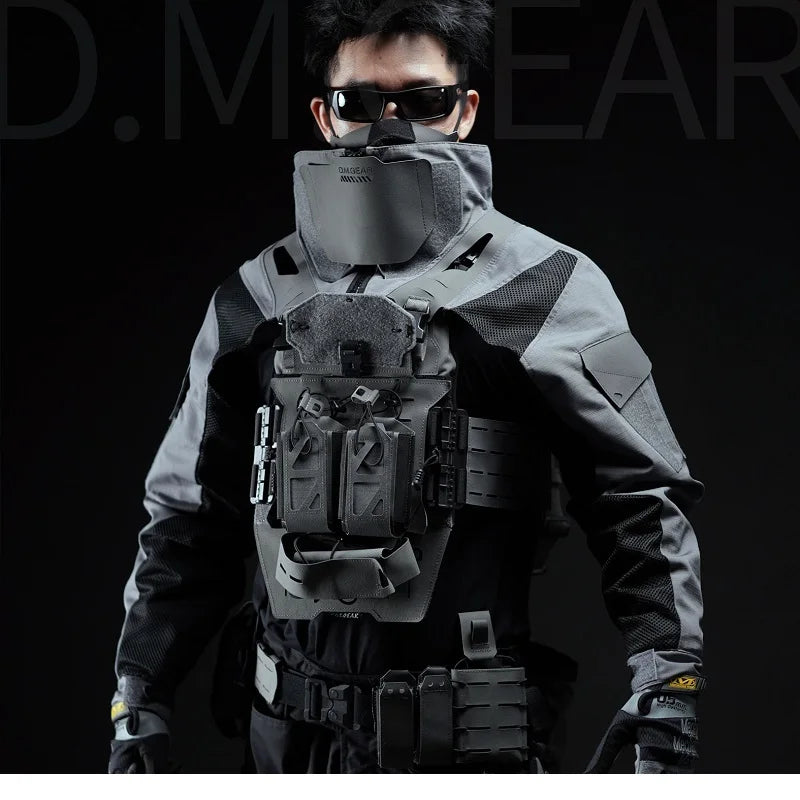 Functional Sleeve Suit, Breathable And Sun Resistant, Compatible With Tactical Chest Hanging Vest