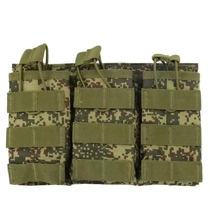 1000D Tactical Magazine Pouch Double/Triple/Quadruple Mag Pouch Training Ak 7.62/5.56mm M4 Ar Rifle Hunting Accessories
