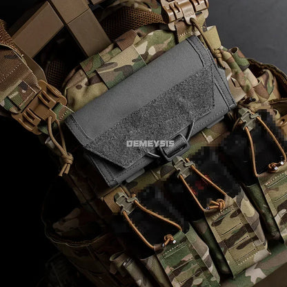 Tactical MOLLE Phone Case Universal Mobilephone Pouch Holder Outdoor Hiking Hunting Waist Bags