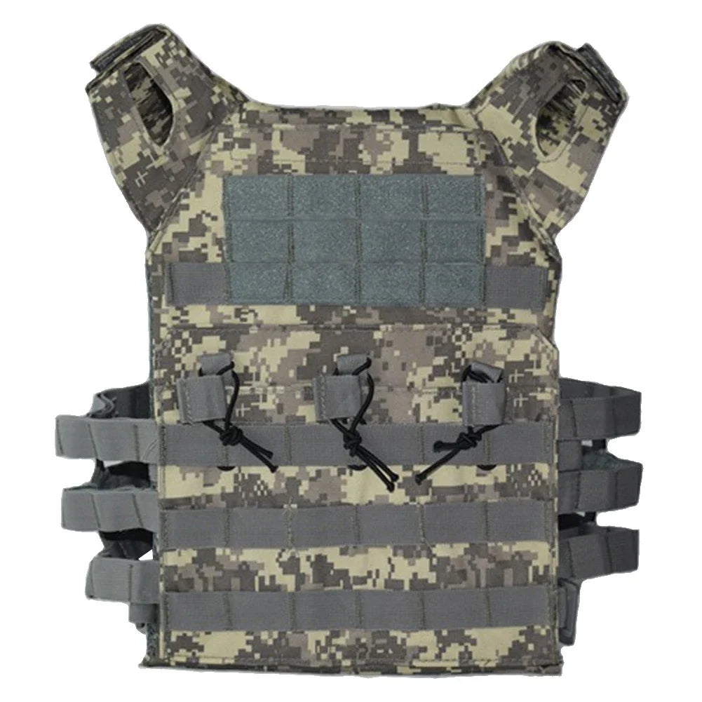 Tactical Vest Waterproof Outdoor Body Armor Lightweight JPC Molle Plate Carrier Hunting Vest CS Game Jungle Security Equipment
