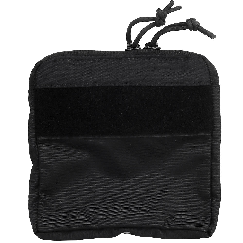 Tactifans DOPE Front Flap Kangroo Insert Half Pocket Nylon For FCPC V5 Plate Carrier Chest Rig Tactical Hunting Vest