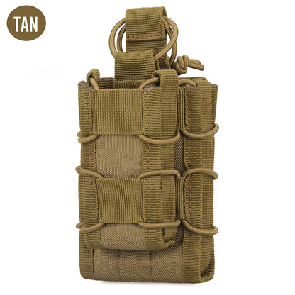 5.56 9mm Magazine Pouch AK AR M4 AR15 Double Magazine Bag Rifle Pitol Molle Mag Holster Pouch for Hunting CS Paintball