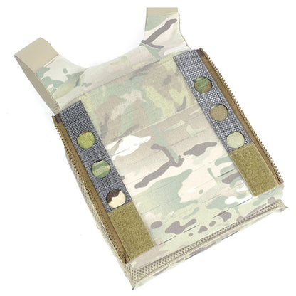 VULPO 1 Pair Tactical Vest Back Panel MOLLE Zipper Adapter Backpack Connection Zipper For FCSK 3.0 Vest Rear Plate