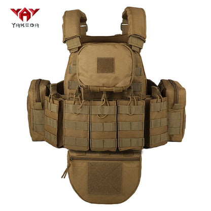 YAKEDA Multi functional Hunting Tank Top MOLLE System Shoulder Straps Adjustable, Detachable, and Removable